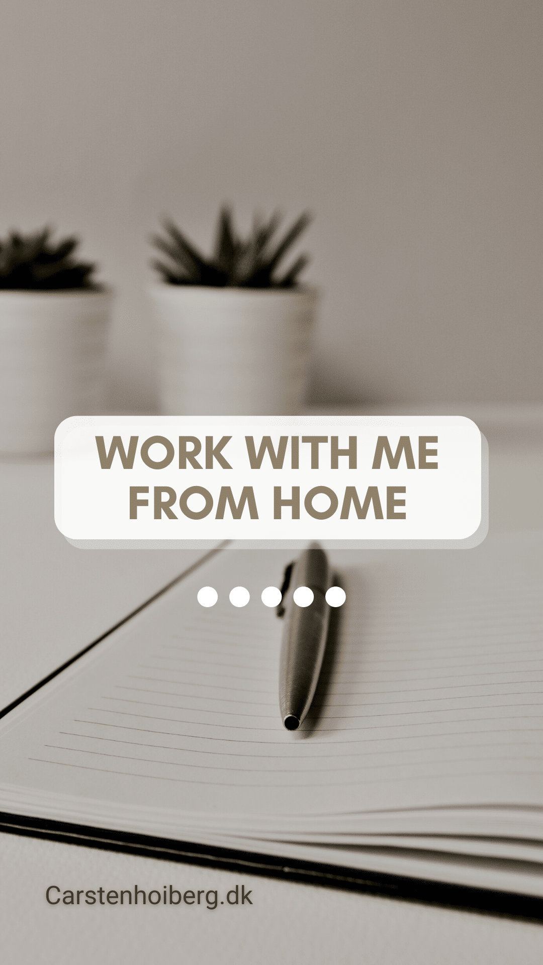 Har du en drøm om at arbejde hjemmefra?
